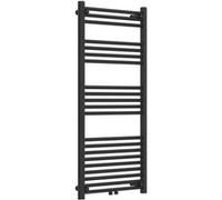 Radiateur sèche-serviettes Voss acier 120 x 60 cm noir [neu.haus] Noir G