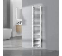 Radiateur sèche-serviettes Voss acier 160 x 40 cm blanc
