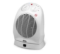 Radiateur soufflant 2000W oscillant avec thermostat - Warm Tech