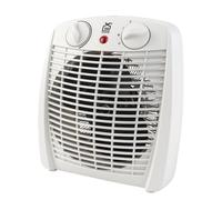 Radiateur Soufflant 3 en 1-15W Vent Froid / 1000W & 2000W Vent Chaud - Sécurité V0 Anti-Feu et Anti-Basculement - Portable avec Poignée - Blanc