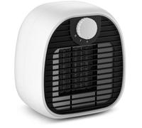 Radiateur Soufflant Chauffage Mural De Salle De Bain Puissance Ajustable Détecteur De Fenêtres Ouvertes (Blanc)