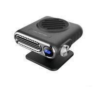 Radiateur soufflant de voiture 150 W boîtier ABS compact (2 niveaux) | Plastique ABS, boîtier robuste, durable, résistant à la chaleur, forme compacte 14 x 14 x 9,5 cm