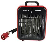 Radiateur soufflant électrique 9 kW 400 V slim DEDRA DED9924B pour pièces bien isolées, thermostat, protection contre la surchauffe, trois modes de fonctionnement, réglage de la température, boîtier