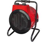 Perel Tools Chauffage soufflant 3000W - 2 niveaux, thermostat, IP24, compact