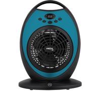 Radiateur soufflant mobile et ventilateur oscillant Mazda Ogive 2000 W - affichage LED, thermostat électronique