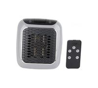 Radiateur soufflant mural céramique 800W affichage LED gris