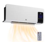 Radiateur soufflant mural chauffage céramique PTC 1000 W 2000 oscillation