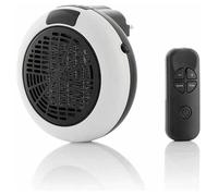 Radiateur Soufflant Mural Électrique - PZCC - 600W - Thermostat Électronique - Télécommande - Céramique