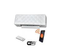Chauffage électrique mural - 2000W - WARM TECH - Céramique - WiFi - 240V - Jusqu'à 50m3 - Blanc