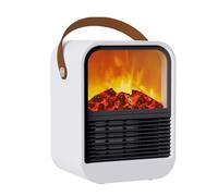 Radiateur soufflant portable PRUMYA - mini chauffage électrique chauffe-cheminée bureau maison chauffage poêle chauffe-flamme
