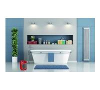 Chauffage d'appoint soufflant Thomson Fifty rouge 2000W