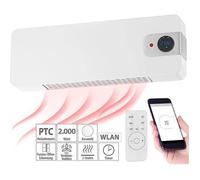 Sichler WLAN Céramique Aérotherme, Led-Display, 2.000 W, App ,Google &
