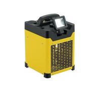 924330- Chauffage Soufflant 3300 W STORM- 23,5 cm x 25,7 cm x 36 cm - Arrêt automatique- Jaune/Noir