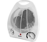 Radiateur souffleur EDM - 2000W - 21x27x12,5cm - 07204 Blanc G