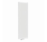 Radiateur panneau acier VERTEX 2 lames + 1 rangée d'ailettes (21) - H: 2000 mm - L: 500 Blanc G