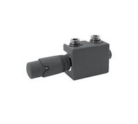 ECD Germany Radiateur Thermostat TRV avec Kit de Raccordement Espacement de Tuyau -