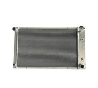 Radiateur tout aluminium compatible avec Chevrolet Blazer C10 C20 C30 Caprice El Camino Van Monte Nova/Buick Apollo Century 1969-1987 CC162