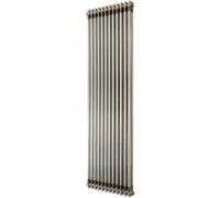 Radiateur Traditionnel à 2 Colonnes 1800 x 560 mm en Acier Métal Brut Brut
