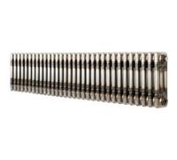 Radiateur Traditionnel à 3 Colonnes 300 x 1460 mm en Acier Métal Brut Brut
