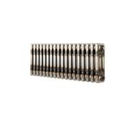 Radiateur Traditionnel à 3 Colonnes 300 x 830 mm en Acier Métal Brut