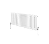Radiateur Traditionnel à 3 Colonnes Chauffage Horizontal Blanc 600 x 1192mm