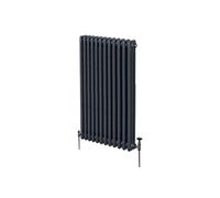 Radiateur Traditionnel à 3 colonnes Chauffage Vertical Anthracite 1500 x 562mm