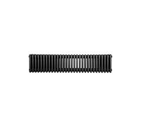 Radiateur Traditionnel à 4 Colonnes 300 x 1010 mm en Acier Noir