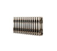 Radiateur Traditionnel à 6 Colonnes 300 x 650mm en Acier Métal Brut