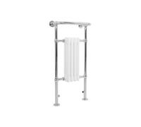 Radiateur Traditionnel Sèche-Serviettes 950 x 480 mm Acier Blanc 4 Colonnes