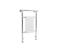 Radiateur Traditionnel Sèche-Serviettes 950 x 570 mm Acier Blanc 4 Colonnes