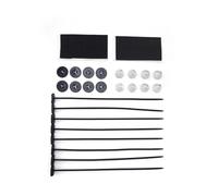 Radiateur Ventilateur pour 12V pour ATV pour UTV pour CRF pour YZF Accessoires Moto Universel 5 inch Ventilateur Radiateur Refroidisseur D'Huile Support Montage(Type 2)