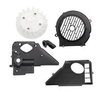 Radiateur Ventilateur pour GY6 pour 125cc 150cc Accessoires Moto Moteur Complet Ensemble De Refroidissement avec Couvercle Ventilateur