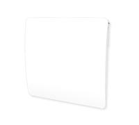 Radiateur Verre blanc à inertie fonte + film Tactile - 1500W