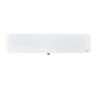 Radiateur verre connecté Verali plinthe 1500W blanc brillant - - 507658