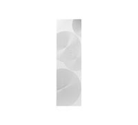 Radiateur vertical Irisium Serenity 1500W Blanc carat connecté Corian