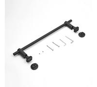 Radiateurs de Salle de Bains Porte-Serviettes pour, sèche-Serviettes Droit pour, Fixation directe (Tubes ovales, Anthracite, 1 pièce, Longueur : 460 mm)