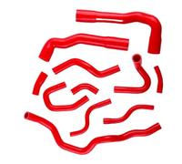 Radiateurs Trop-Plein Durite Compatible Avec BMW Pour E36 M3 323i 325i 325iX 328i 1992 1993 1994 1995 1996 1997 1998 1999 Kit De Durites De Chauffage De Radiateur(Red)