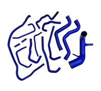 Radiateurs Trop-Plein Durite Compatible Avec Nissan Pour Safari Pour Patrol GR GU Y61 ZD30 1997-2015 17Pièces Tuyau D'admission D'air Pour Radiateur Liquide De Refroidissement(Blue)