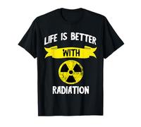 Radiation Nu ire Drôle Médecine Radiographie Radiologic T-Shirt