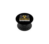 Radiation Whisperer Panneau d'avertissement pour ingénieur nu ire PopSockets PopGrip Adhésif