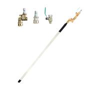 Radiator Cleaning Wand, Flexible Riser Tool, High Pressure Air Blower, 180 Degree Rotating Sprayer for Ac Units, Hvac Systems, Rv Maintenance, Trucks, Refrigerators, Cooling Unit 22.44 Inches