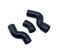 Radiator Coolant Hose for Land for Rover for Discovery 2 TD5 for Turbo Intercooler Boost Silicone Hose Tube Kit Radiator Hoses Car Replacement Parts(Black)