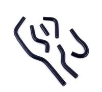 Radiator Coolant Hose for TT MK1 S3 8L 225 1.8T 8N 2003 2004 2005 2006 1999 2000 2001 2002 Silicone Carbon Canister Hose Kit Radiator Hose Car Parts(Black)