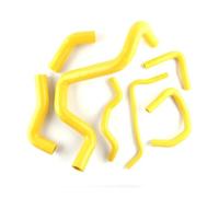 Radiator Coolant Hose for VW for Bora for Golf MK4 for Jetta 1.8T AUM AUQ Silicone Radiator Hose Pipe Kit Car Radiator Hose Coolant Water Hose(Yellow)