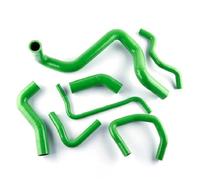 Radiator Coolant Hose for VW for Bora for Golf MK4 for Jetta 1.8T AUM AUQ Silicone Radiator Hose Pipe Kit Car Radiator Hose Coolant Water Hose(Green)
