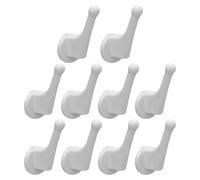 Radiator Hooks - No Drill Installation | Heavy Duty Support | Towel Rack Holder ,Electric Heaters | Organize Handbags Coats Groceries Clothes Robes Hats, Ten Piece Multipurpose Storage Solution