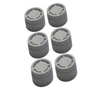 Radiator Thermostat Cap M30x1.5 White Thermostatic Cover 6Pcs | for Systems Radiator Adjustment Cap