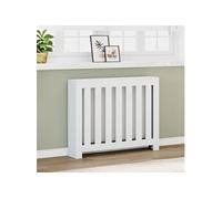 vidaXL Cache radiateur Blanc 104x20x82 cm Bois d'ingénierie