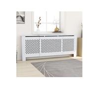 Radiatorombouw 205 cm MDF wit325555