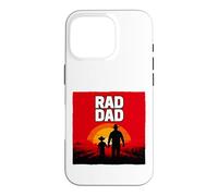 Radical Dad Père et Fils Farmer Cowboys Western Sunset Coque pour iPhone 16 Pro